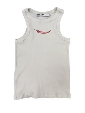 Bimba y Lola Red Pepper Ribbed Tank